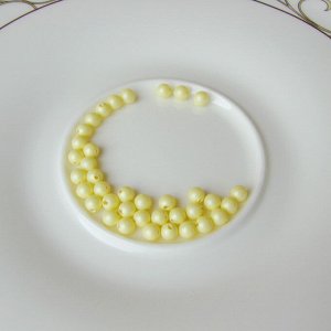 Жемчуг Сваровски 4мм Pastel Yellow