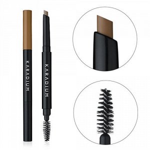 Водостойкий карандаш для бровей [Karadium] Flat Eyebrow Auto Pencil 04 ...