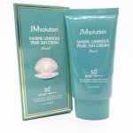 JMSolution Солнцезащитный крем с жемчугом и морскими минералами Marine Luminous Pearl Sun Cream SPF50+ Pa++++, 50 мл