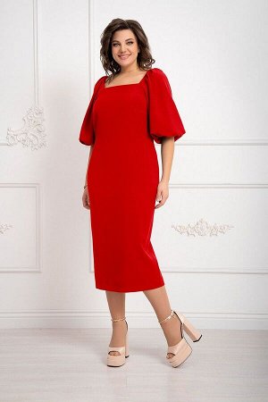 Платье Цвет: красный
Сезон: Круглогодичный
Коллекция: Праздничная
Стиль: Нарядный
Материал: текстиль
Комплектация: Платье
Состав: 90% полиэстер, 10% спандекс

Платье прилегающее, длиной до середины 