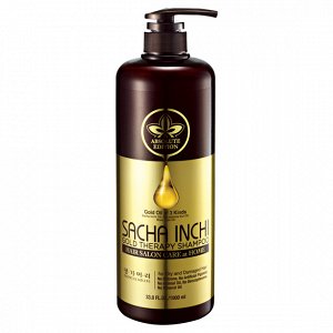 SACHA INCHI GOLD THERAPY SHAMPOO/SACHA INCHI Голд Терапи шампунь,1000 ml