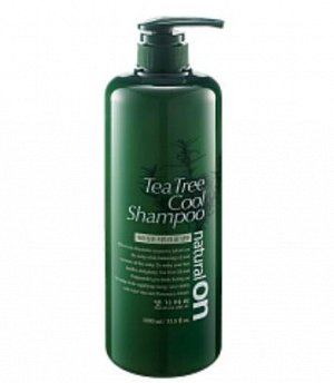 Daeng Gi Meo Ri  Natural On Tea Tree Cool Shampoo/ Natural On Cool Шампунь с маслом чайного дерева,1000 ml
