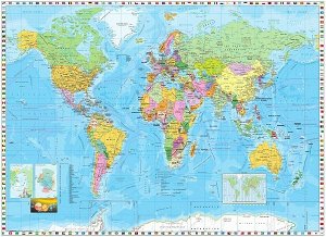 World Map / Flags