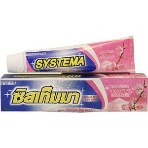 LION "Система" Зубная паста -  80гр  "Вишня в цвету" (Cherry Blossom),Таиланд
