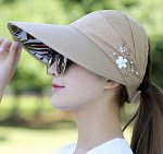 Кепка с большим козырьком, хаки