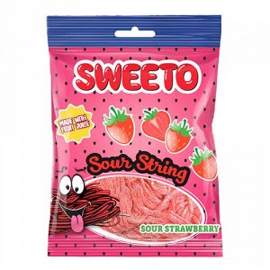 Мармелад Sweeto Sour String Strawberry 80гр.