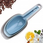Набор из 3-х мерных совков/Совок для сыпучих продуктов и льда/Набор мерных емкостей