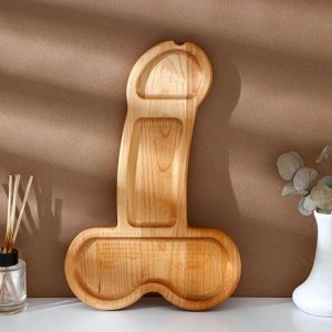 Блюдо для подачи «XXL», в подарочной коробке, береза, 38x25x1,8 см