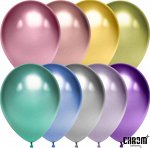 K Шар 12&quot;/30, хром, ассорти, 9 цветов (Дон Баллон)
