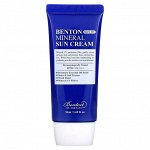 Солнцезащитный крем на физических фильтрах Mineral Sun Cream SPF50+/PA++++, 50мл (синий)