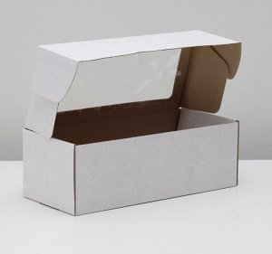 Коробка самосборная, с окном Подарочная