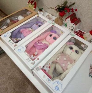 Коробка самосборная, с окном Подарочная