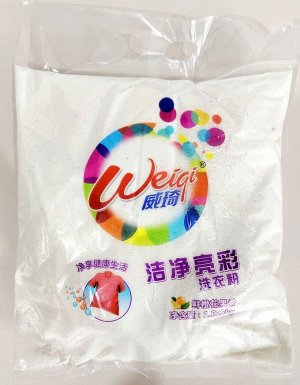 10 Acrives Detergent Powder (Chinaese) Стиральный порошок для цветного белья, функция 2 в 1 Чистый и яркий, аромат Лимона, 1.518 кг