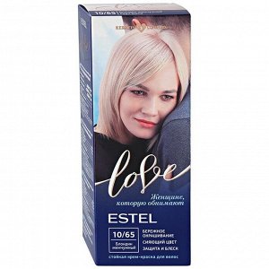 Эстель Крем-краска для волос Estel Love 10/65 блондин жемчужный стойкая 115 мл