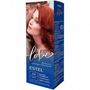 Эстель Крем-краска для волос Estel Love 7/4 тициан стойкая 115 мл