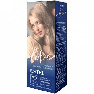 Эстель Крем-краска для волос Estel Love 9/76 грозовой закат стойкая 115 мл