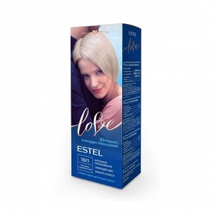 Эстель Крем-краска для волос Estel Love 10/1 блондин серебристый стойкая 115 мл