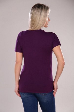 Терри - футболка фиолетовый