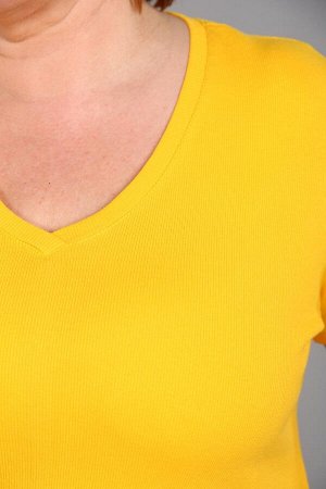 Дубль - футболка желтый