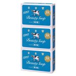 Мыло туалетное COW BRAND &quot;Beauty Soap&quot; аромат жасмина (130г х3шт), 390г, 1/24