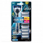 Мужской бритвенный станок &quot;AXIA&quot; с плавающей головкой, пятью лезвиями и двойной увлажняющей полоской, + 9 сменных лезвий / 60
