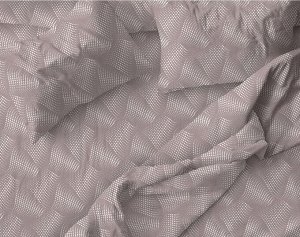 Пододеяльник 2-спальный, поплин (Иллюзия, бежевый)