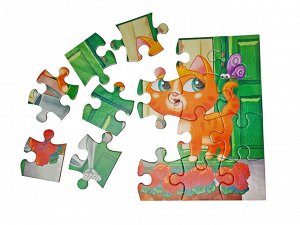 Пазл First Puzzle "Котик" (16 эл) Baby Toys