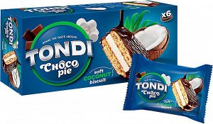 Tondi choco Pie кокосовый 180 г