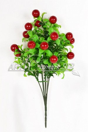 Artflowers-sib / Букет ягоды пластмассовый Н:32см/7г