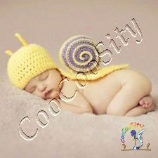 Костюм для фотосессии новорожденного Улитка