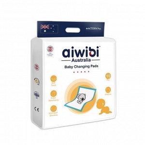 Aiwibi Пеленки детские одноразовые 600*400 мм (5 шт) мягкая/упаковка