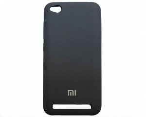 Чехол Xiaomi Redmi 5A Silicone case (темно-синий)