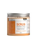 Скраб для тела butter-scrab пенный моделирующий с драгоценными маслами, апельсиновой цедрой и солью мертвого моря 300мл GC|One серия AMINos