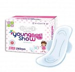 YS YOUNG SHOW USA time прокладки гигиенические дневные 10 шт 24,5 см