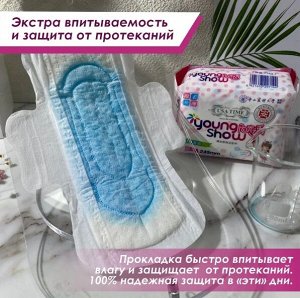YS YOUNG SHOW USA time прокладки гигиенические ночные 10 шт 29 см