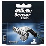 Сменные кассеты для бритья Gillette Sensor Excel, 5 шт