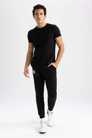 Спортивные беговые брюки Defacto Fit NBA Slim Fit с эластичными штанинами