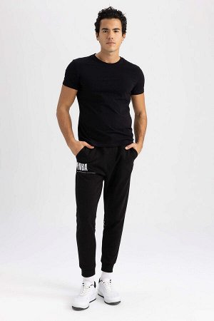 Спортивные беговые брюки Defacto Fit NBA Slim Fit с эластичными штанинами