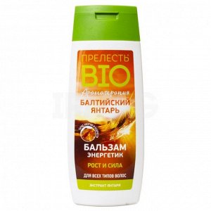 Прелесть Bio, Бальзам-энергетик для волос Балтийский янтарь, 250 мл, Прелесть био