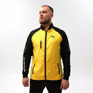 Ветровка ONLYTOP унисекс black/yellow.