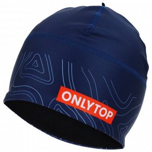 Шапка спортивная ONLYTOP, обхват 52-54 см