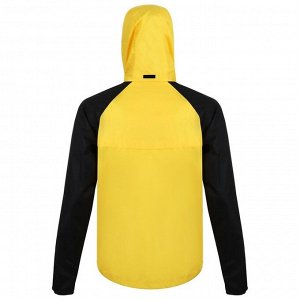 Ветровка унисекс с сумкой black/yellow.