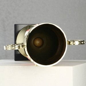 Кубок 187, наградная фигура, золото, подставка камень, 22.8 см