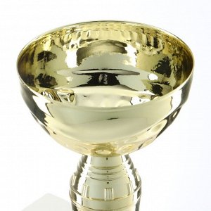Кубок 107, наградная фигура, золото, подставка камень, 22 х 8 х 8 см.