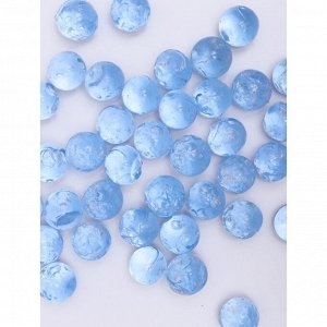 Стеклянные шарики (эрклез) &quot;Рецепты Дедушки Никиты&quot;, фр 20 мм, Голубые, 0,25 кг