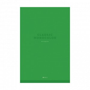 Блокнот А5 80л. на скрепке ArtSpace "Monocolor. Green"