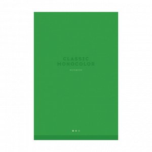 Блокнот А5 80л. на скрепке ArtSpace "Monocolor. Green"