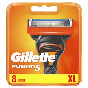 Gillette сменные кассеты Fusion, 8шт