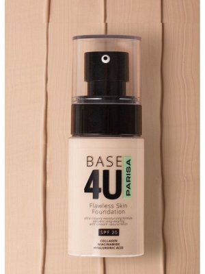 PARISA Тональный крем "BASE 4U" №13 слоновая кость (увлажняющий) 60мл