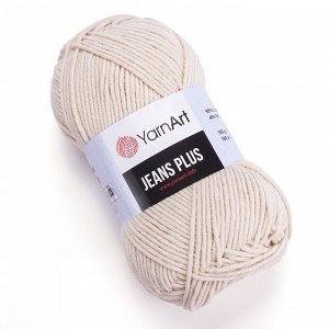 Пряжа YarnArt Jeans Plus №05 Св.бежевый